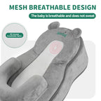 Experience Ultimate Comfort with the Rootling 2-In-1 Baby Nursing Pillow - Adjustable Wedge and Footrest for Effortless Feeding Support!