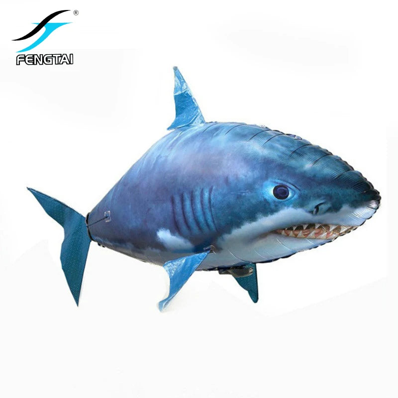 2.4G Remote control flying shark toy clown nemo fish balloon inflatable helium RC air plane flying saucer Wedding gift Decorate
