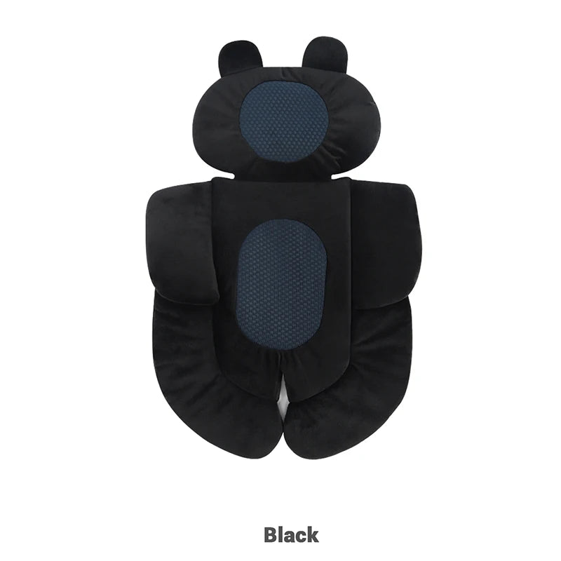 Baby Stroller Seat Cushion Double-sided Safety Seat Pad Thick Warm Universal Child Cart Hand Basket Mat Stroller Accessories