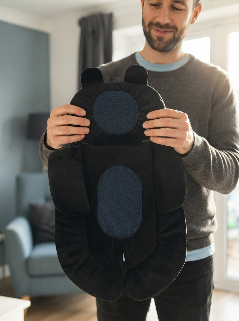 Baby Stroller Seat Cushion Double-sided Safety Seat Pad Thick Warm Universal Child Cart Hand Basket Mat Stroller Accessories - pastel-testimonials